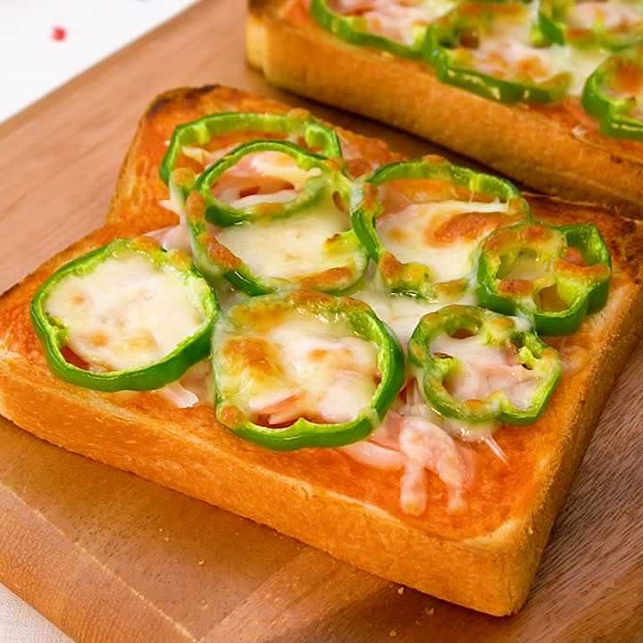 忙しい朝におすすめ のせるだけピザトーストレシピサクラのおうちパン教室
