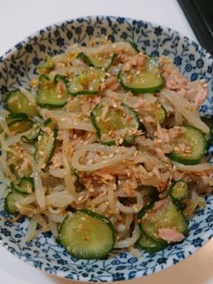 ほうれん草とオクラのゴマからし和え