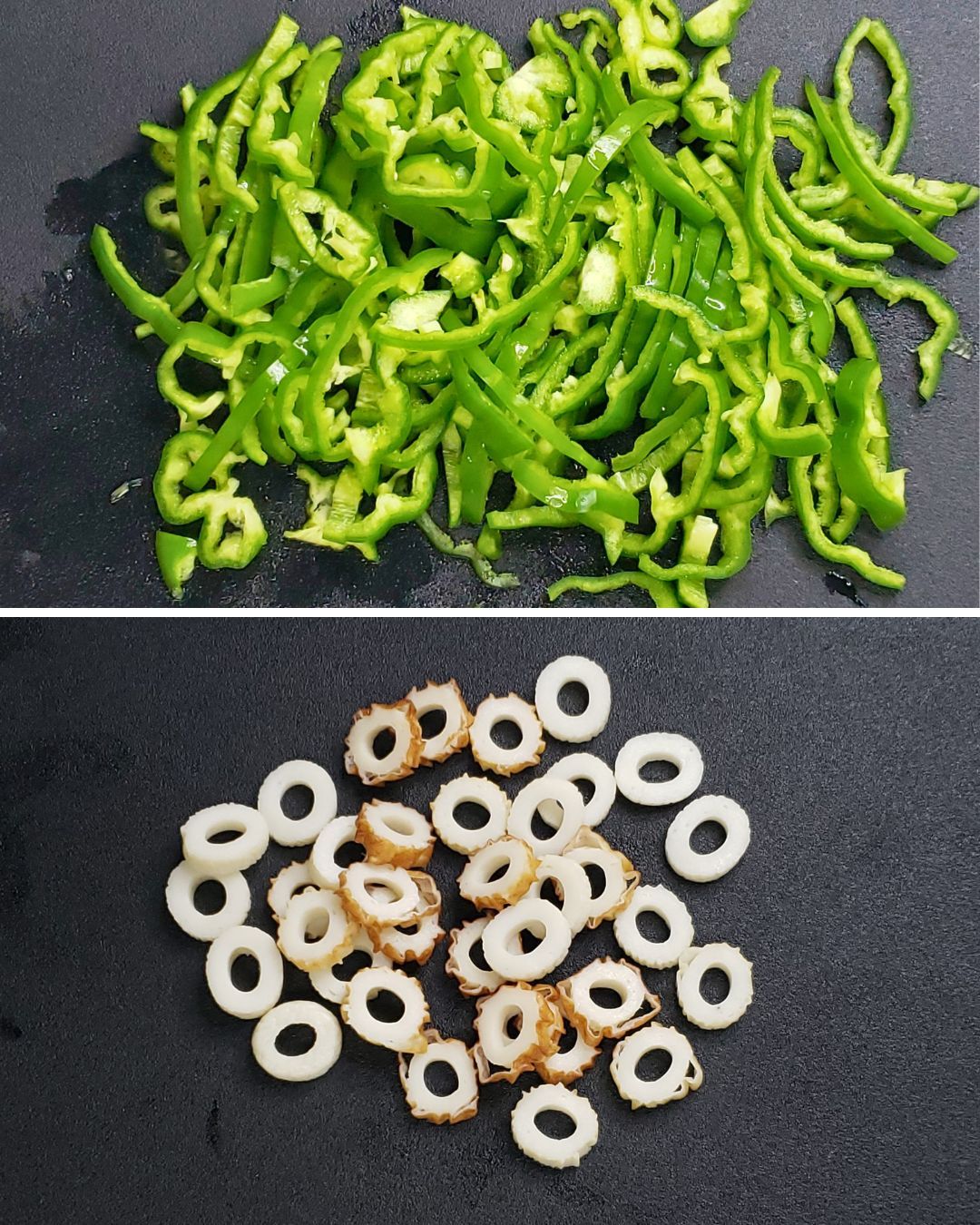 簡単副菜！ ちくわとピーマンの塩昆布あえ