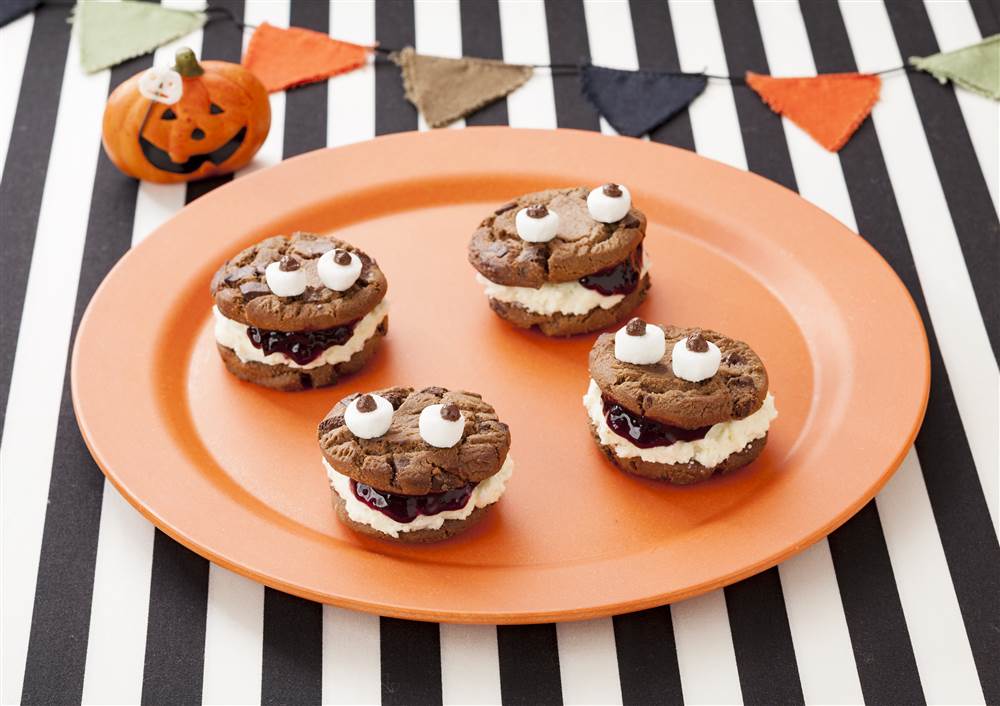 くせになる甘さ♪ チョコレート入りクッキ