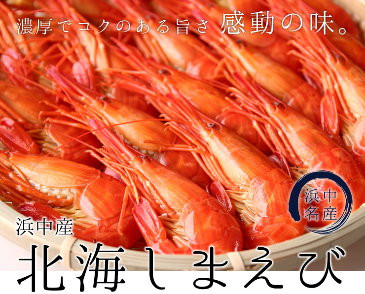 北海シマエビ産地・工場直送便