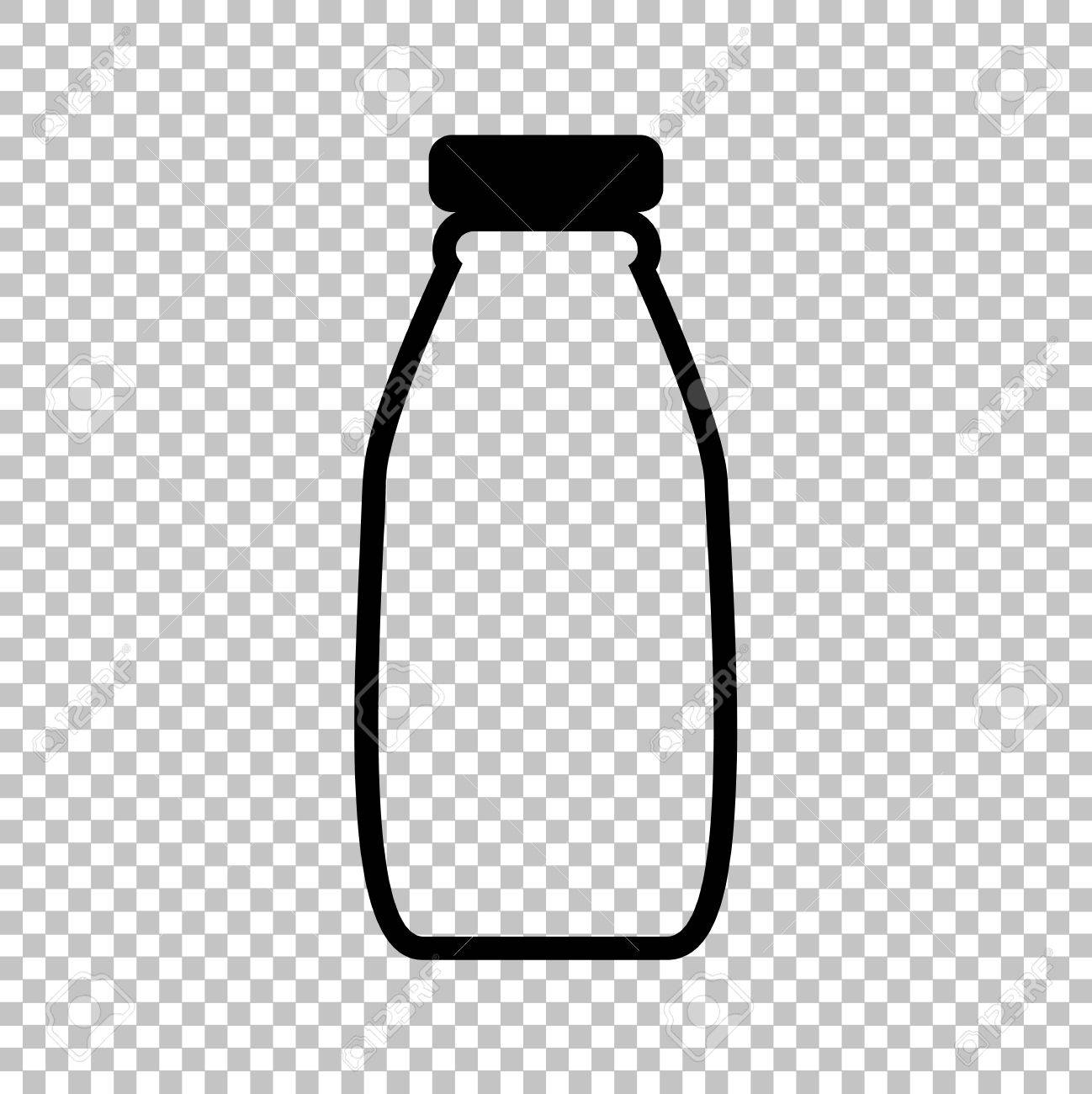 牛乳瓶のイラスト無料のフリー素材 イラストエイト