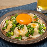 お肉なし！ニラたっぷりの水餃子