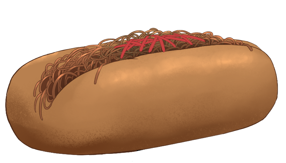 焼きそばパンとパック牛乳 イラスト素材6662810- フォトライブラリ