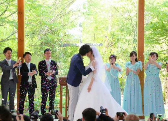 チョコペンアートを使ったウェディングボード