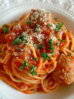 カリオストロの城ミートボールスパゲッティ : 風の通り道 ジブリ飯メインの料理再現ブログ