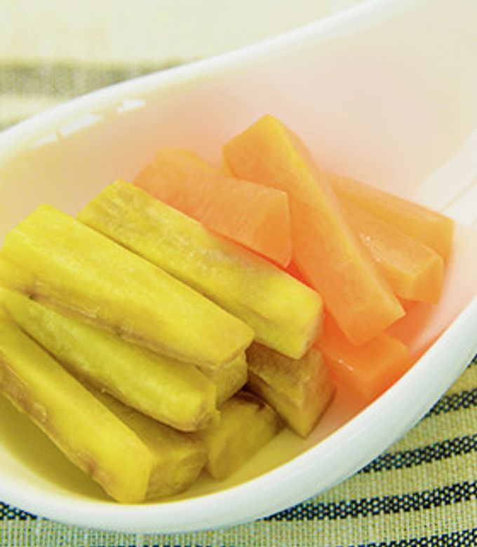 離乳食後期頃～ さつまいも蒸しパンの作り方、手づかみ離乳食レシピ