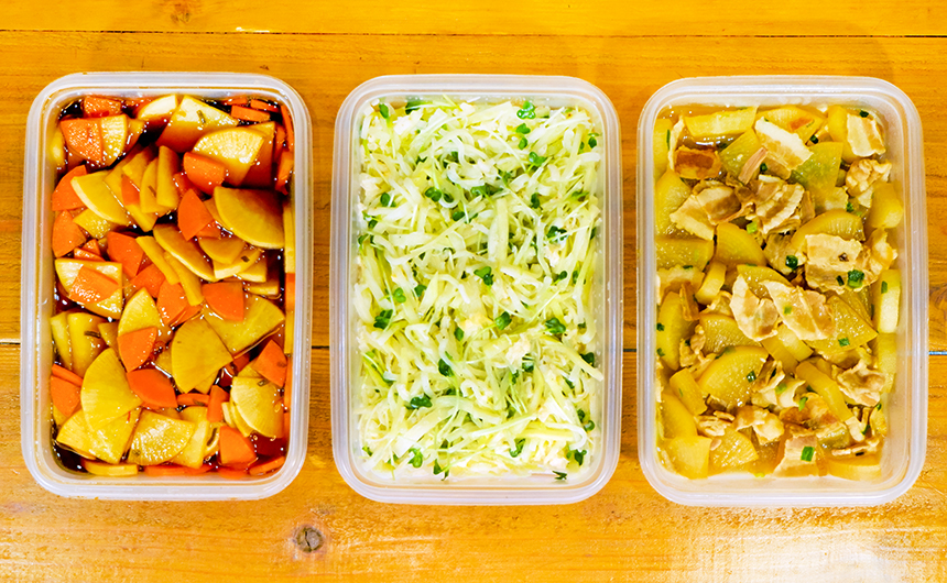 お弁当用作り置きレシピ レンジで楽々♪白の常備菜『ゆず大根』 簡単*節約: 作り置き＆スピードおかず de おうちバル 〜yuu'sstylish bar〜 Powered by ライブドアブログ