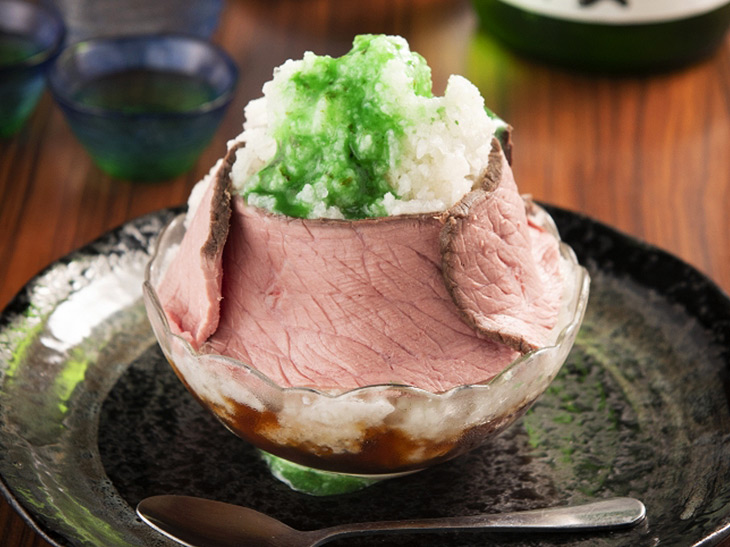 冷やし肉うどん