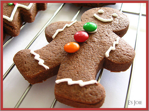 ジンジャーブレッドマン・クッキー : SUGAR & BUTTER