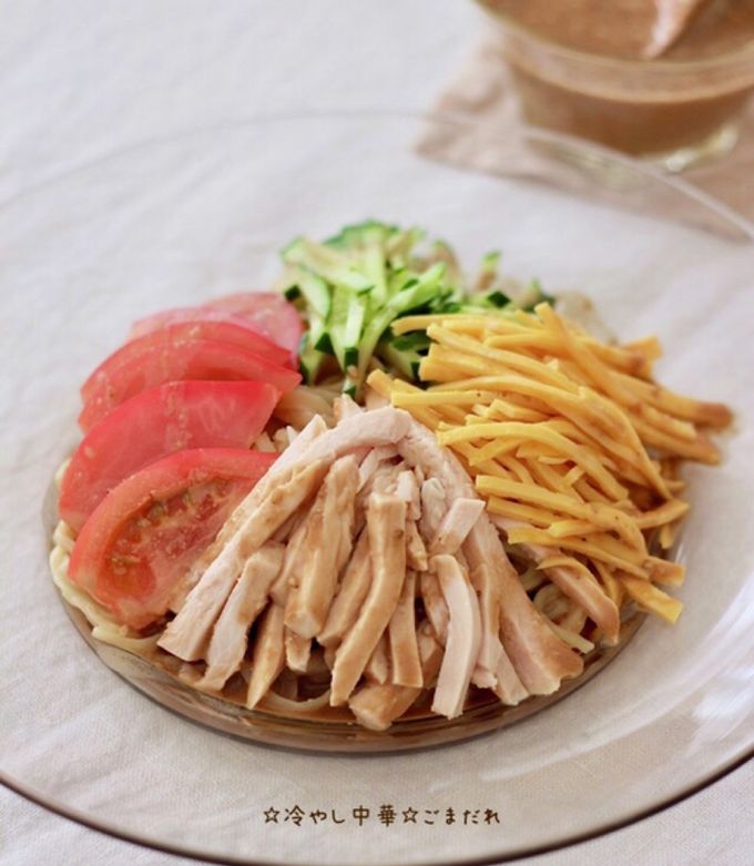 冷やし中華ごまだれレシピ コクと酸味のバランス良いまろやかたれ：白ごはん.com