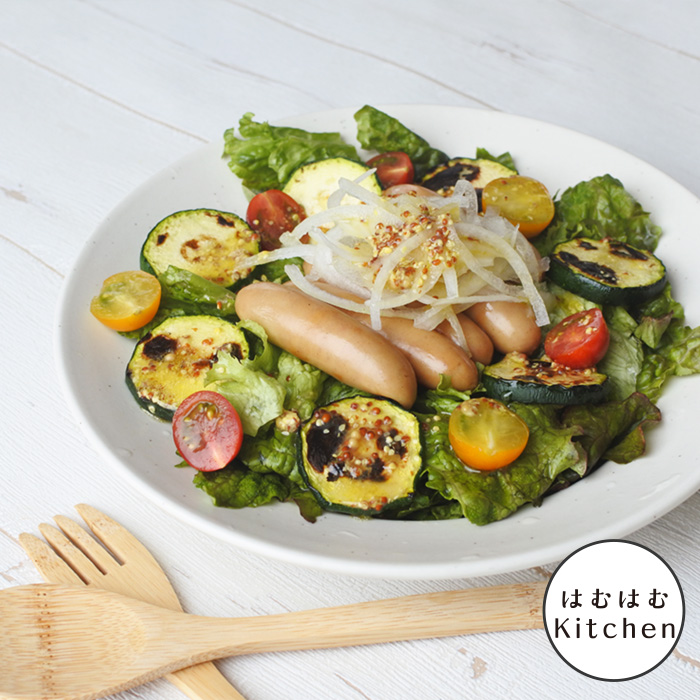 白菜とソーセージのサラダ