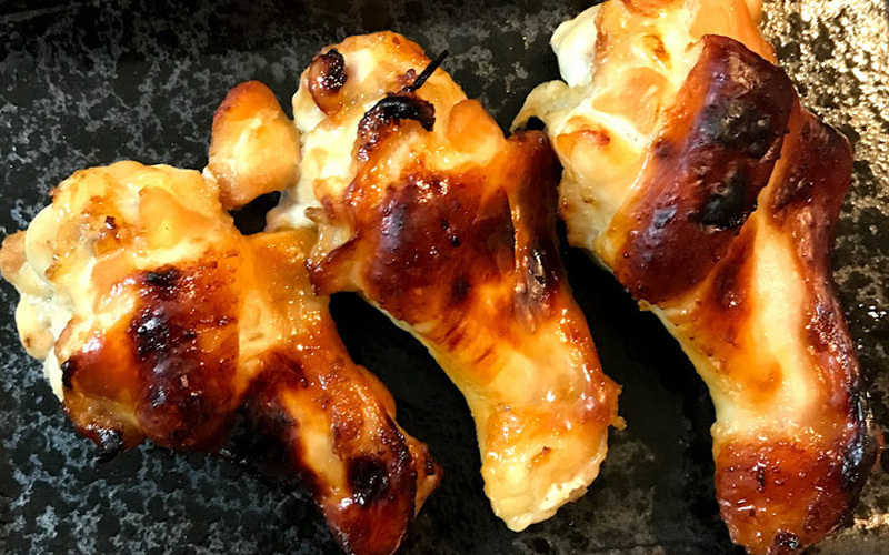 鶏手羽元のはちみつ焼き 熱風旨み焼き ：日立の家電品