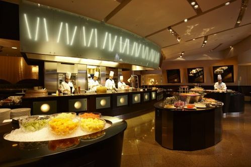 ビュッフェ」イメージのデザイン事例 店舗デザイン.COM