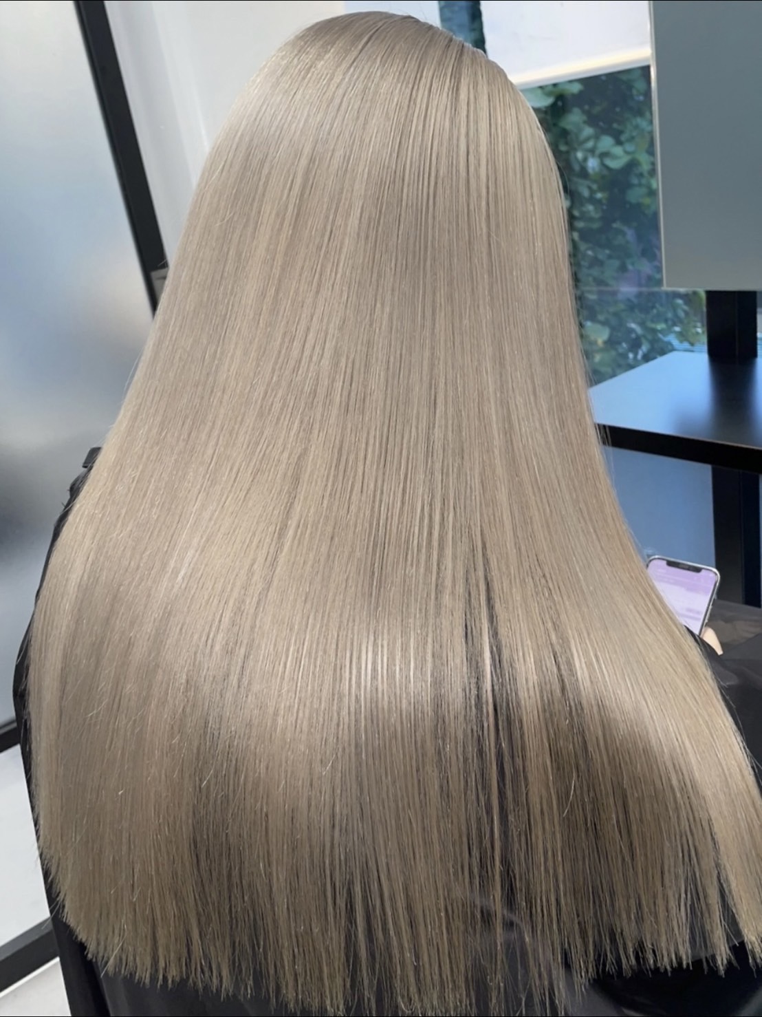 アッシュ グレージュ 濃厚×透明感×アッシュ 作ってみた。カラーレシピ アディクシー 美容室メロウ