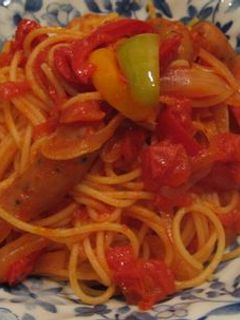 あの粉末が隠し味！ 茄子 ナポリタン