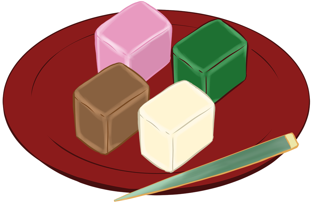 和菓子イラスト・フリー素材なら「シンテリ」