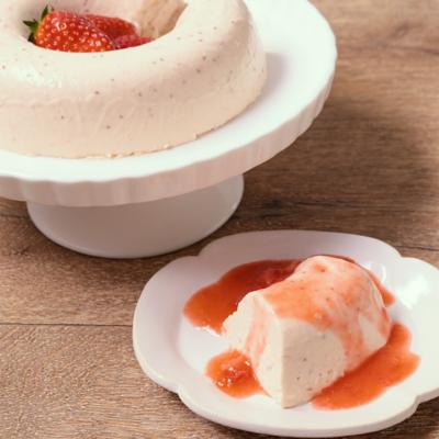 いちごのババロア