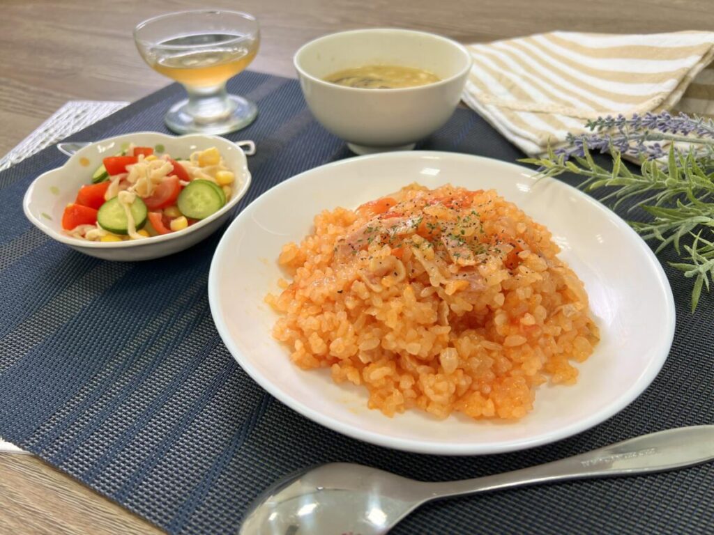 世界の料理 クロアチア料理風のレシピと献立│手作りソーセージと生米から作るトマトリゾット