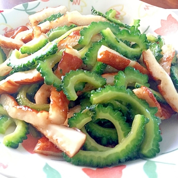 「きょうの料理」ゴーヤーとちくわのかき揚げ