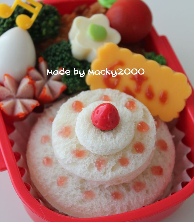 幼稚園のお弁当 誕生日バージョン NRmamaSnapdish スナップディッシュID:r0eGya