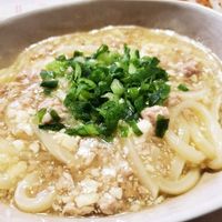 鶏塩しょうがあんかけうどん