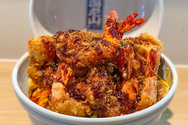 極太 大エビでも特大エビでもない「超特大海老焼きかつ丼」の正体がスゴすぎた！ 日本橋はなれロケットニュース24