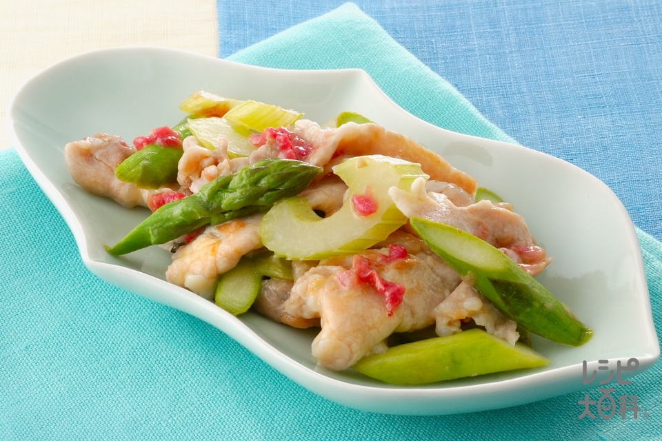 豚肉とカリフラワーのスパイス炒め