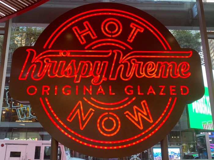 ドーナツを買いにクリスピー・クリーム・ドーナツへ初めて行ってきた
