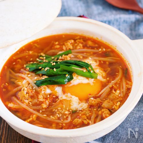 ユッケジャンスープを「焼肉のたれ」で味付けする簡単レシピ