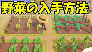 あつ森 野菜の苗を揃える方法 オフライン・一人ぼっちでも揃う？しゅみふる