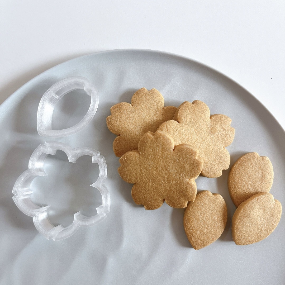 クッキー抜型 花型 大1個お菓子・パン作りの型,クッキー抜き型,植物通販 富澤商店