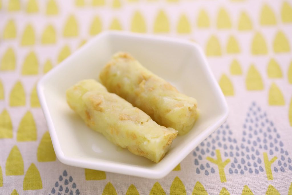 離乳食 さつまいものミルクお焼き