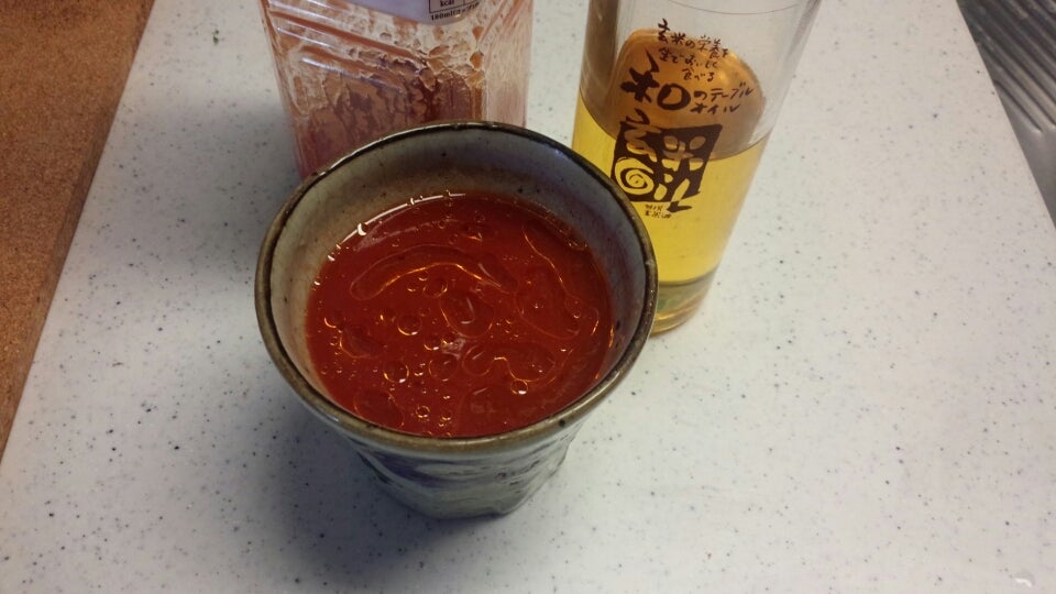 糖尿病予防にオリーブオイル入りホットトマトジュースでリコピン摂取 - くきはの余生