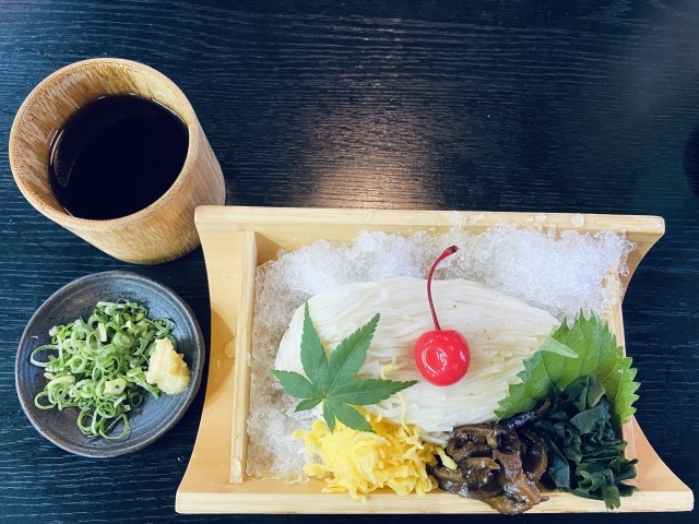 キラキラ七夕そうめん