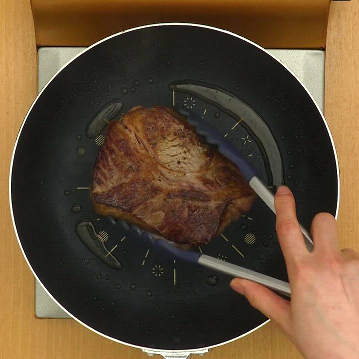 厚切りポークのねぎ塩だれ