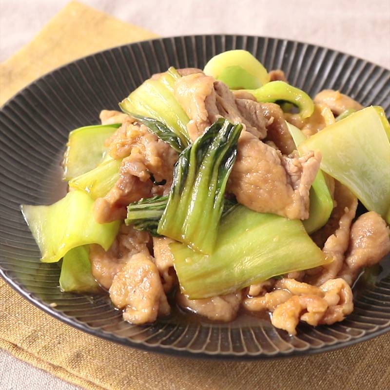 チンゲン菜の簡単レシピ！人気のつくり方・メニューキッコーマンホームクッキング