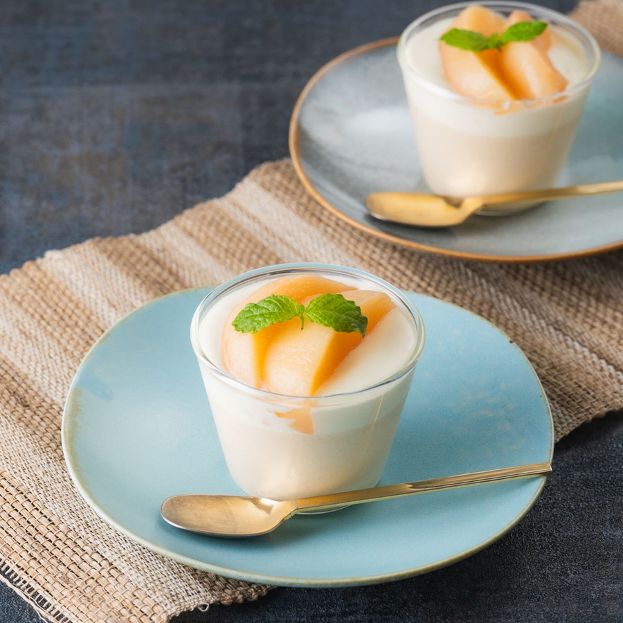 バニラヨーグルトムース