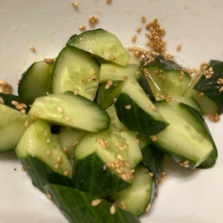 きゅうりとしらすの白だしごま油 とだともSnapdish スナップディッシュID:XCHTua