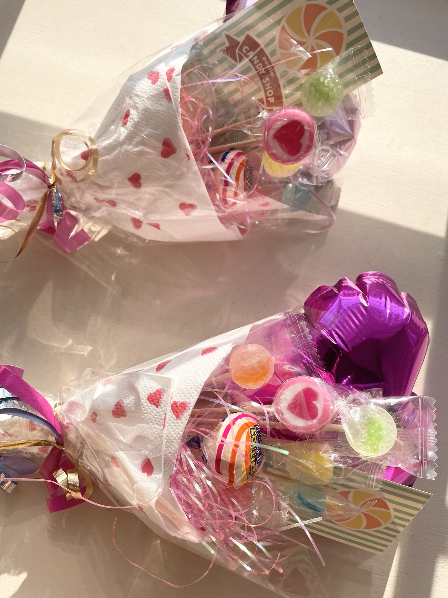 お菓子ブーケの作り方♡