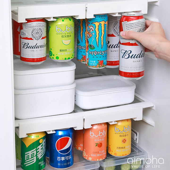 セリア ケース買いの缶ビールや嵩張るオムツなど 生活感の出る消耗品のストックにコレ！段ボールを部屋に持ち込まない