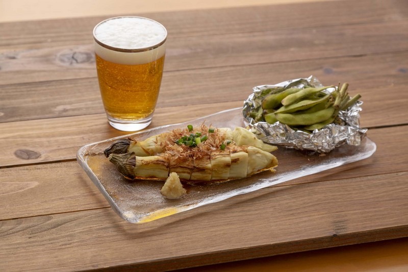 茄子のピザ風ホイル焼き