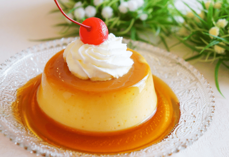 お鍋で簡単！ 濃厚でなめらか食感『生クリームカスタードプリンの作り方』失敗しないコツをご紹介します！-How to make CustardPudding- 料理研究家ゆかり