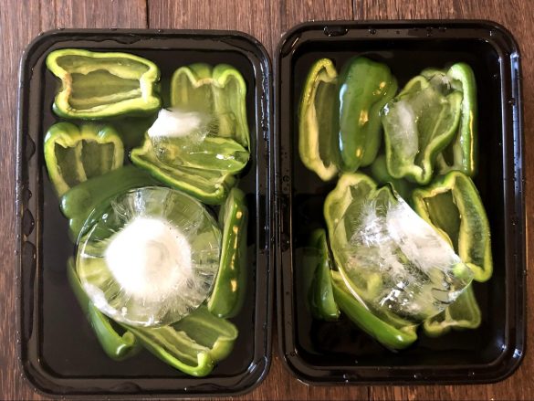 ひんやり美味しい！ パリパリ冷やしピーマン