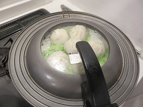 小籠包蒸し方フライパンTikTok