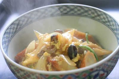玉子丼・干し椎茸で旨味アップ！簡単に出来る節約料理！！＆新米登場超簡単！うさうさレシピ