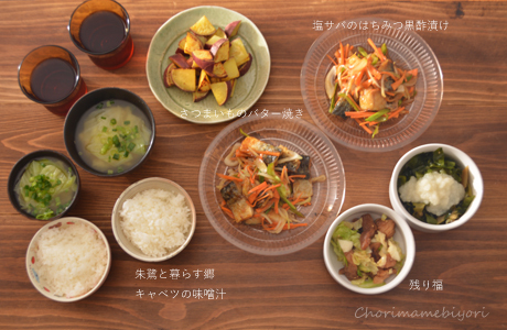 今日の献立「ほっこり和食で 焼き鯖定食」毎日ごはんと日々のこと - 楽天ブログ