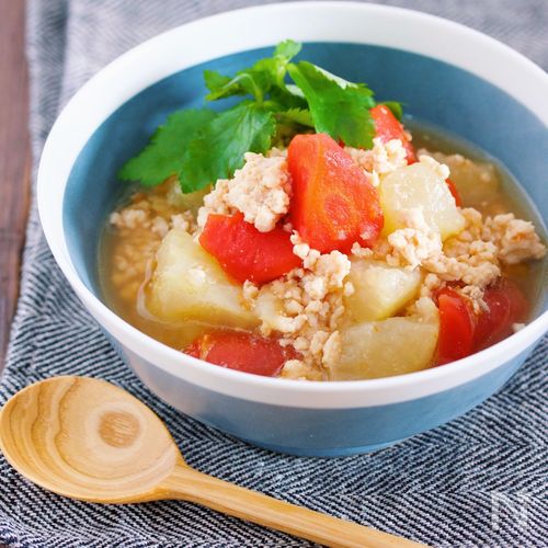 大根と鶏のオイスターソース煮