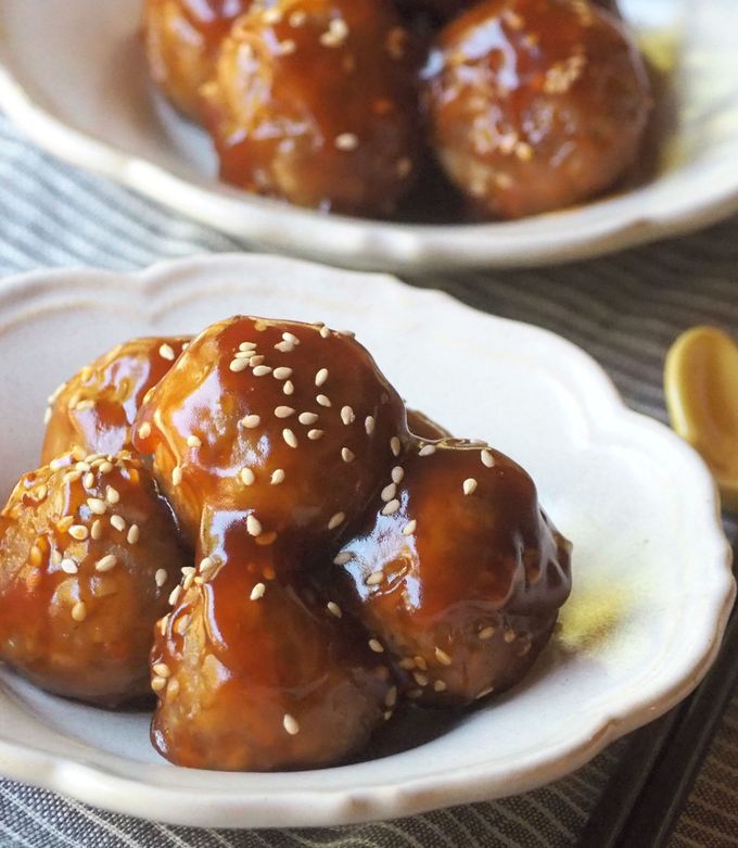 れんこん団子のスープ