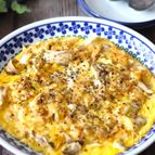 卵焼き器でおつまみ！まいたけのカリカリチーズ焼き